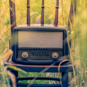 Radio en el campo