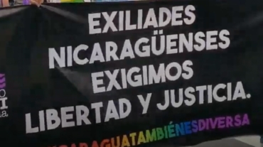 lgbtiqa+ exiliada Nicaragua