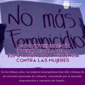 Violencia contra la Mujer