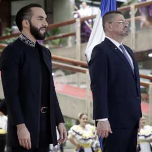 Nayib Bukele y Rodrigo Chaves