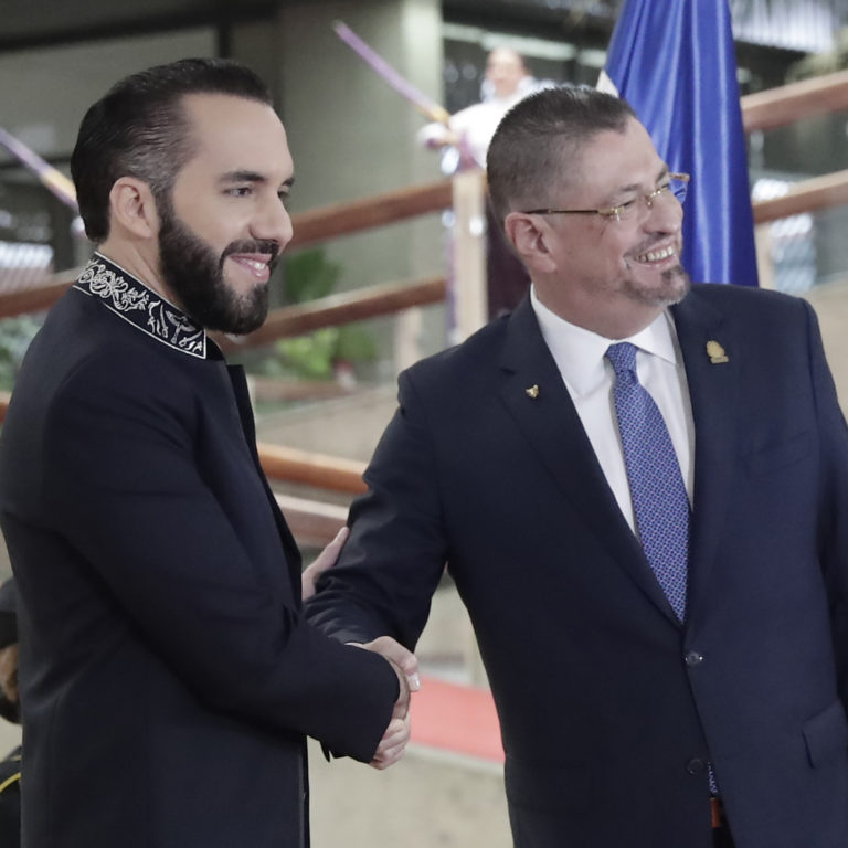 Nayib Bukele y Rodrigo Chaves